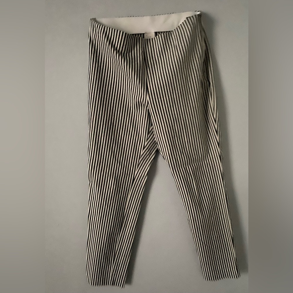 a new day Black and White Striped Skinny Pants